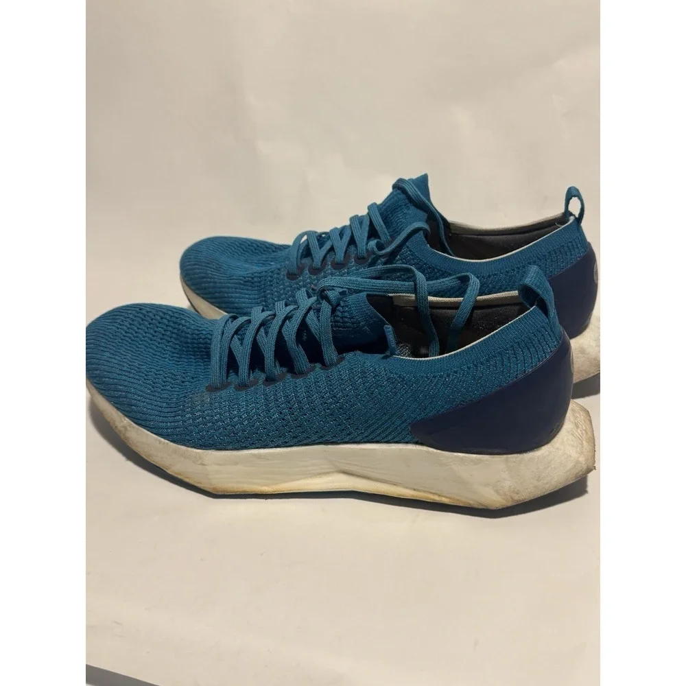 Allbirds Mens Tree Flyer 2 Shoes Sz 12 Blue Athletic Low Top Lace Up Sneakers